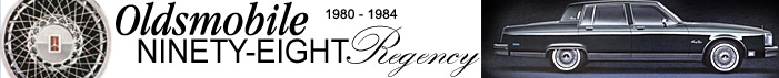 80s Olds 98 Regency Page