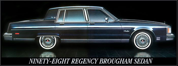 Oldsmobile Ninety-Eight Regency Brougham Sedan